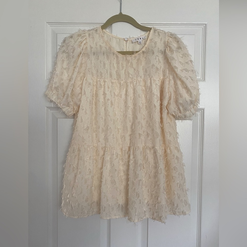 THML Boutique Textured Tunic Blouse